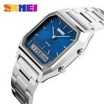 SKMEI-montres-bracelet-num-rique-Quartz-pour-hommes-bracelet-en-acier-inoxydable-1220-tanche-30M-de