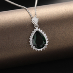 Jellystory-Collier-de-Luxe-en-Argent-925-pour-Femme-Bijoux-en-Forme-de-Goutte-d-Eau