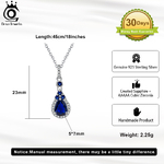 ORSA-Guitar-WELS-Collier-de-luxe-en-argent-regard-925-avec-saphir-pour-femme-pendentif-brillant