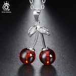 ORSA-Jewelry-collier-en-argent-Sterling-925-pour-femmes-pendentif-en-pierre-naturelle-rouge-cerise-v