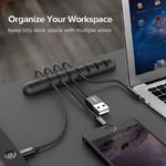 Ugreen-organisateur-de-c-ble-Silicone-USB-enrouleur-de-c-ble-Clips-de-gestion-de-c