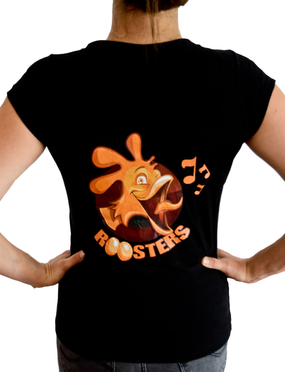 T Shirt F Verso Roosters