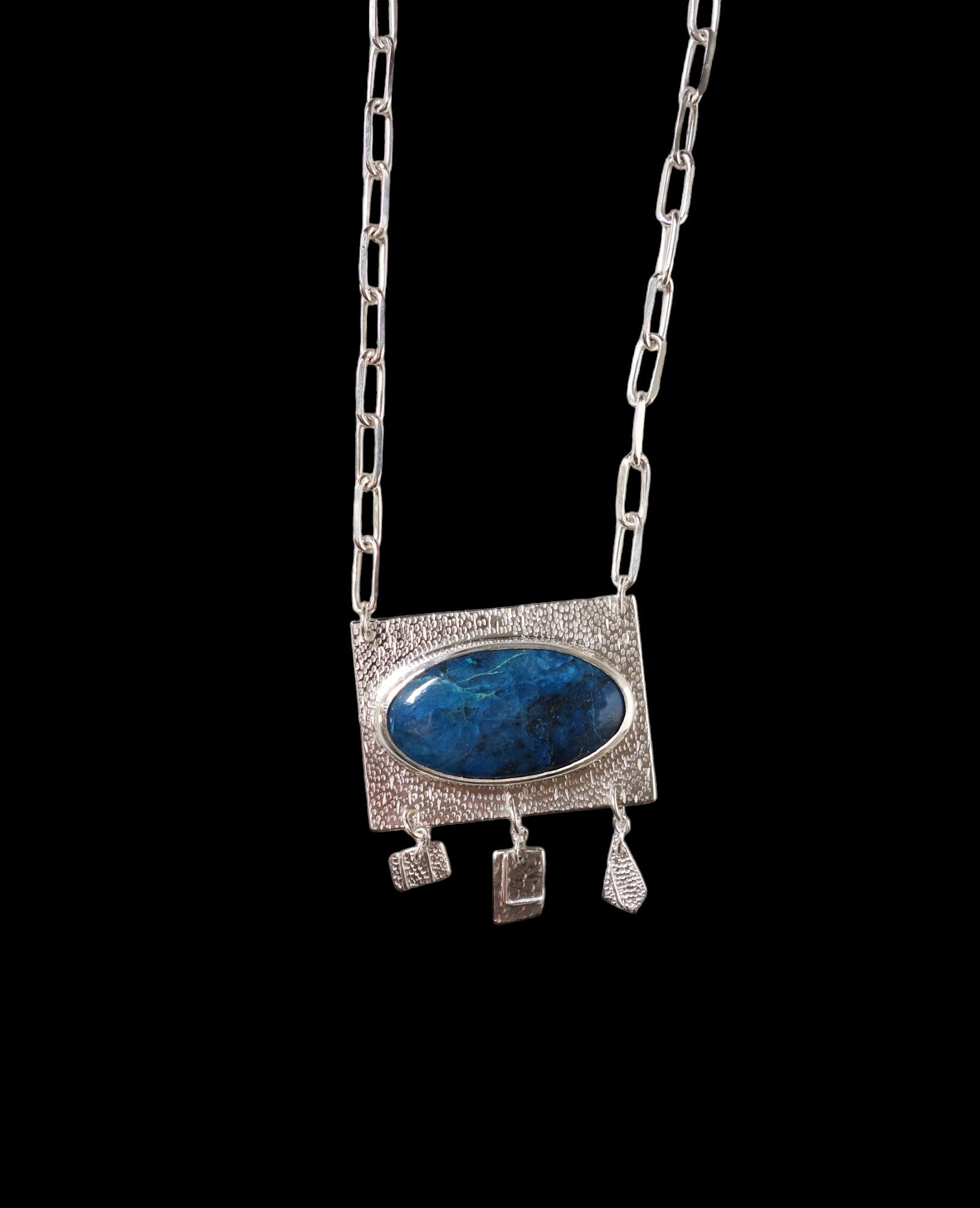 collier azurite totem 3