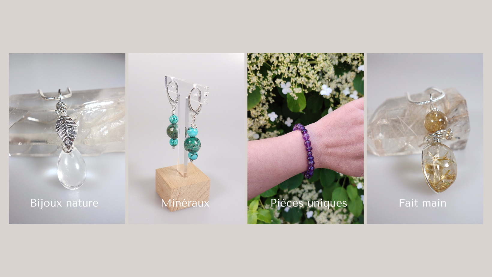 Collection de bijoux uniques "Les Simplissimes"