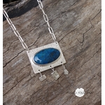 collier azurite et cuprite