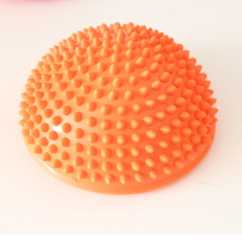 Ballon de yoga avec des picots - Entrainement ou Massage - 16 CM Orange