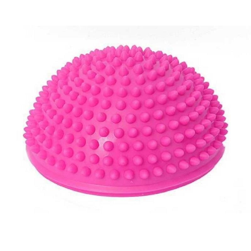 Ballon de yoga avec des picots - Entrainement ou Massage - 16 CM-rose