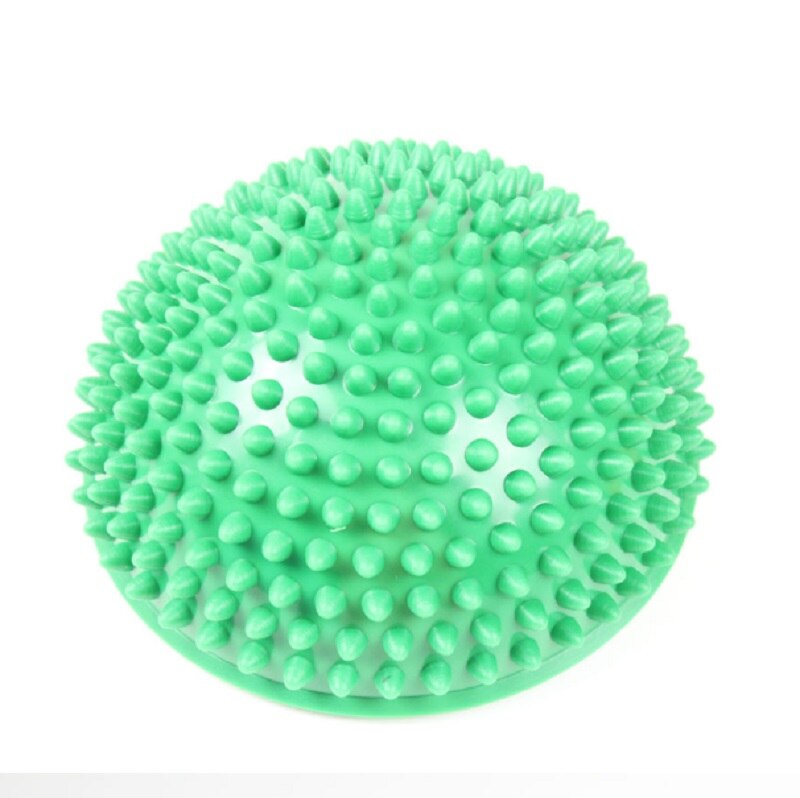 Ballon de yoga avec des picots - Entrainement ou Massage - 16 CM-verte