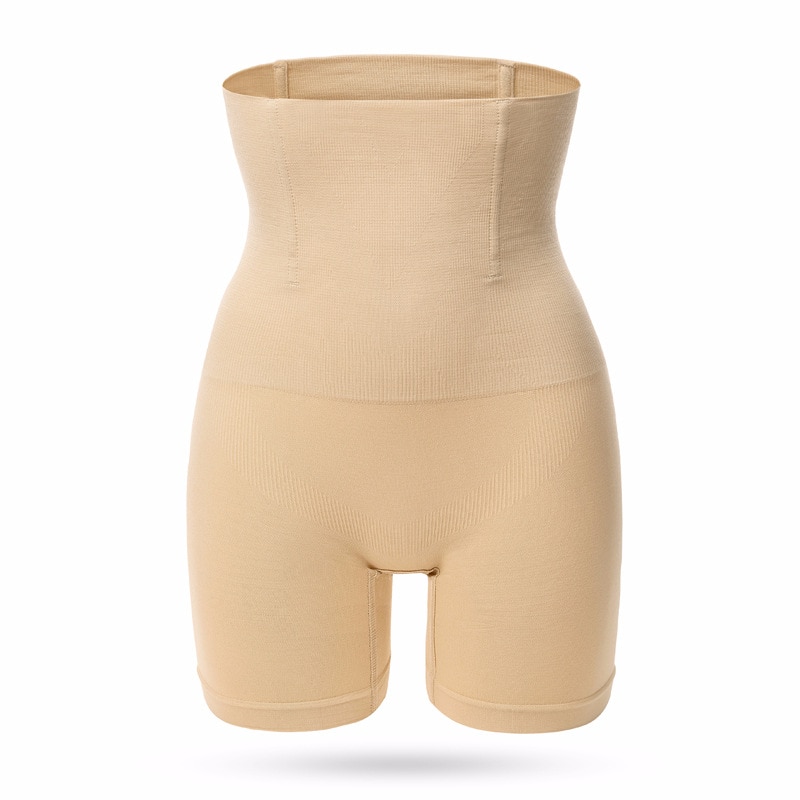 Shorty Gainant Femme Sans Couture - Taille Haute, Contournement Ventre, Anti-Remonte | Culotte Intégrée