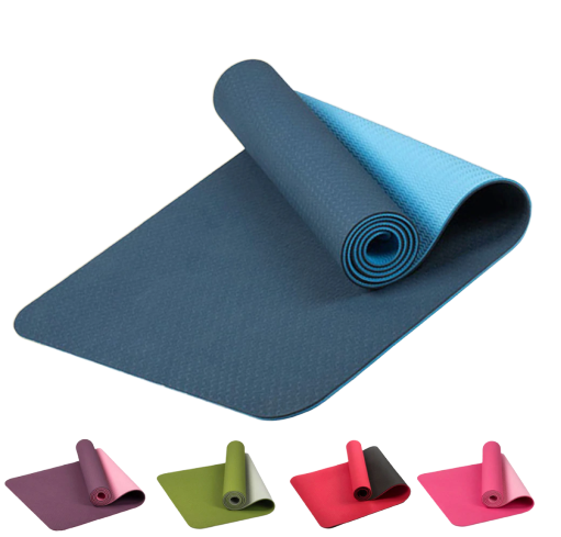 Tapis de Yoga imperméable - anti-dérapant - sept couleurs