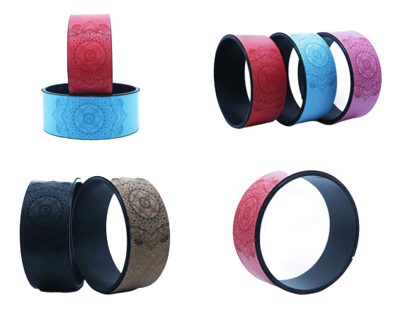 Roue de yoga - 33 cm - 180 kg - Passion yoga
