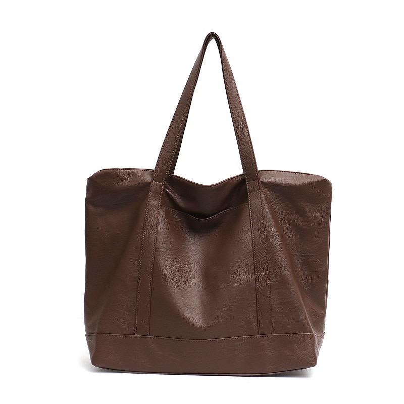 Grand sac cabas fourretout Cuir Vegan Passion Yoga