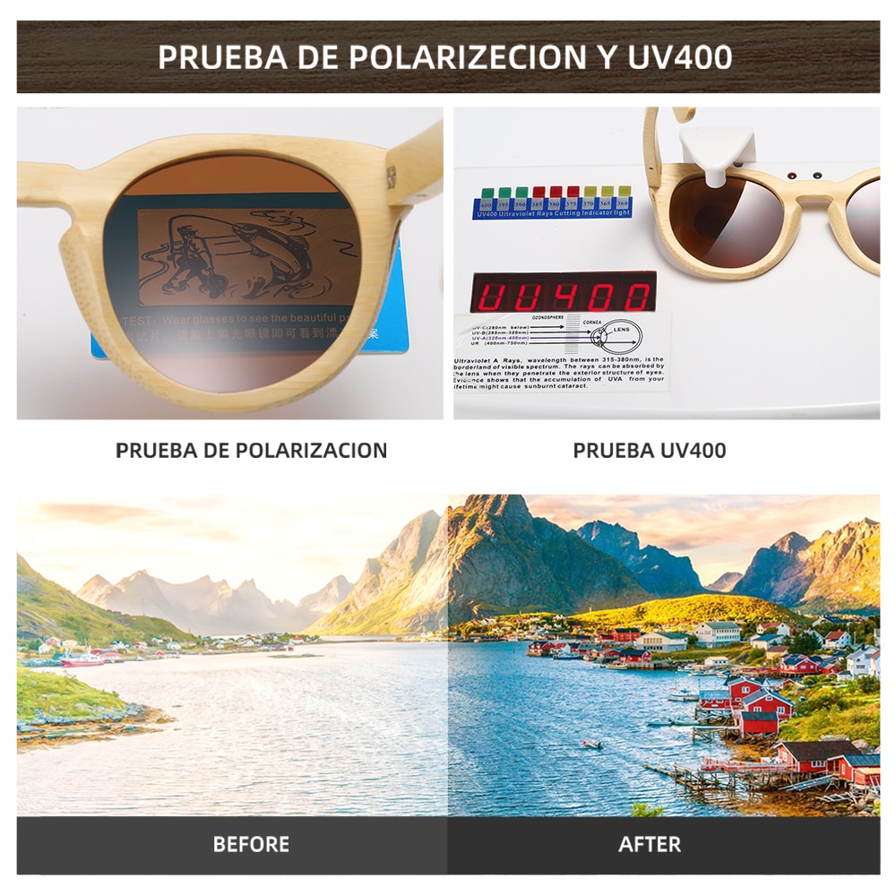 Vision Lunettes de soleil - Tout Bambou