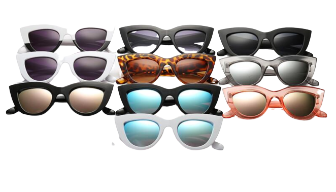 Lunettes de Soleil Vintage - Cat Eyes - Femme