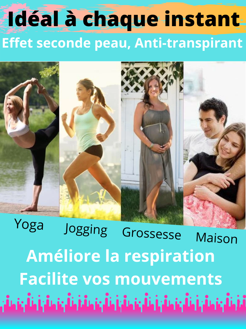 Passion yoga - ASANA™ - Soutien-Gorge Révolutionnaire - Push Up - Correcteur de posture - yoga - allaitement - grossesse