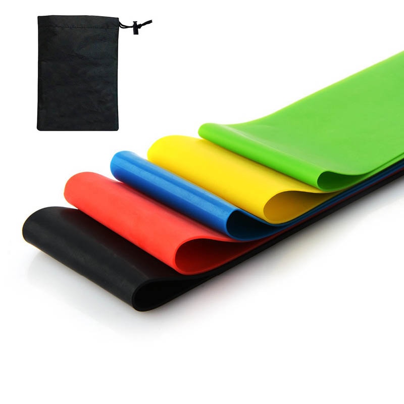 15€01 sur 5 Pièces Bandes Élastique de Résistance en Latex pour Salle de Gym  Exercice Yoga Musculation Sport - Accessoire fitness yoga et pilates -  Achat & prix