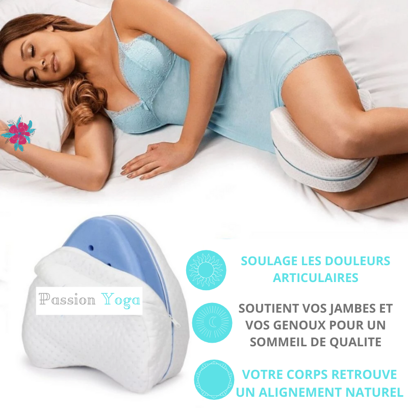 Passion Yoga- coussin orthopédique jambes-2