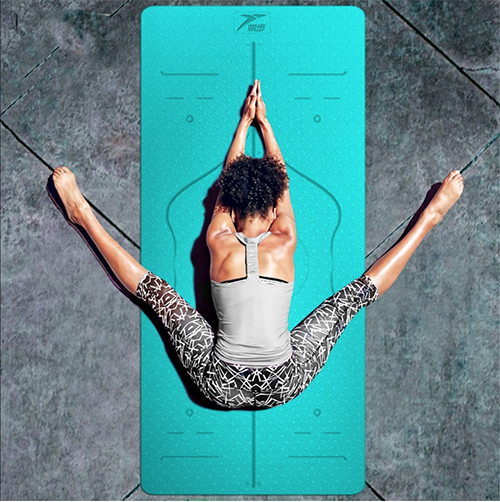 Passion yoga - tapis dalignement - tapis de yoga