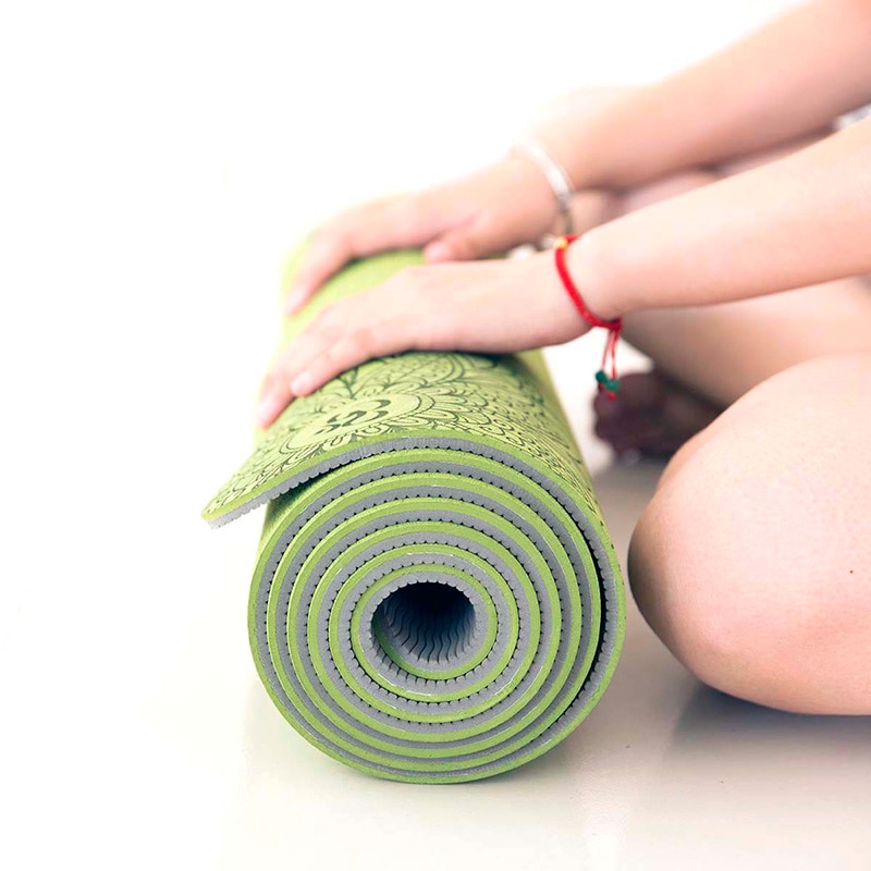 OHANA - Tapis de Yoga anti-dérapant confortable épais