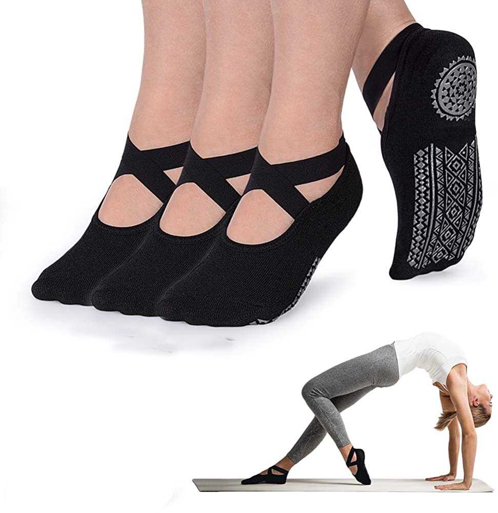 Chaussette de yoga discount femme