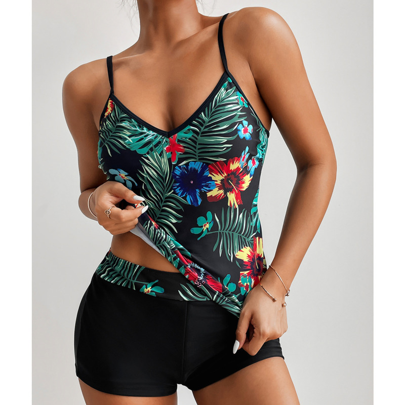 Tankini Tropical - Maillot de bain deux pièces