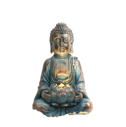 Bouddha solaire meditation 32 cm
