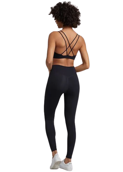 Cross - Ensemble de yoga taille haute noir