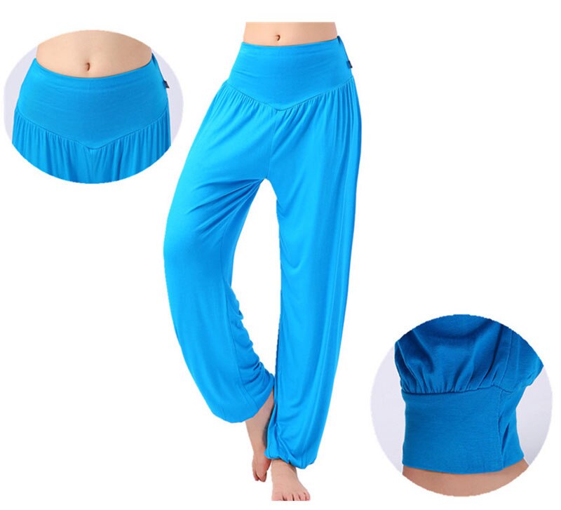 Pantalon ample de yoga grande taille - Court ou Long - M au 3XL - 9 couleurs au choix