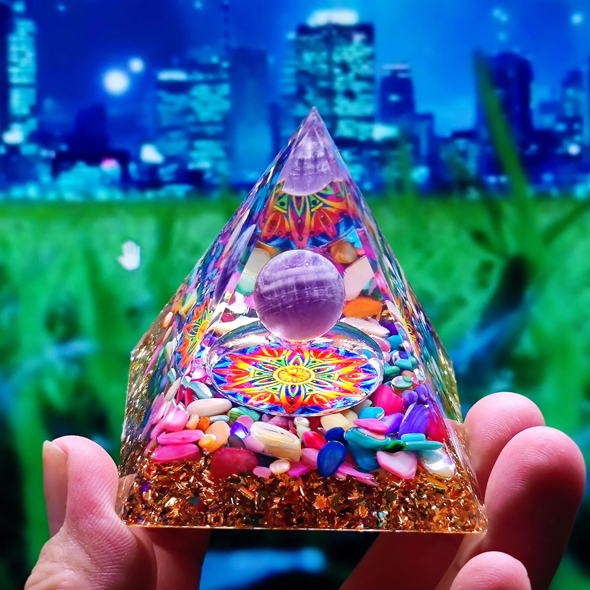 pyramide orgonite examen- concentration- memoire