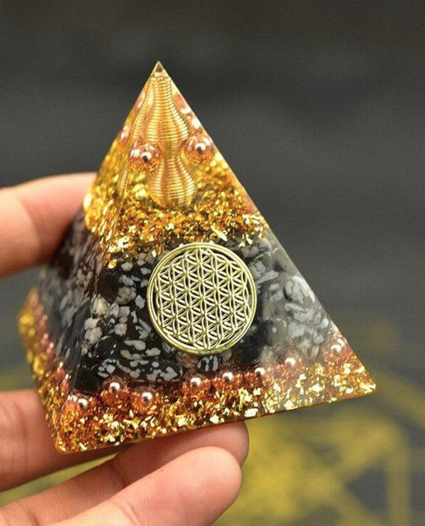 Orgonite pyramide de Fortune