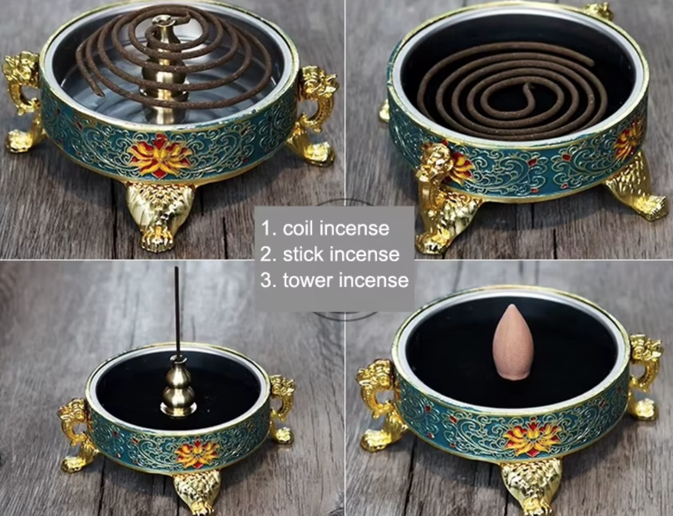 encens tibétain or cadeau passion yoga