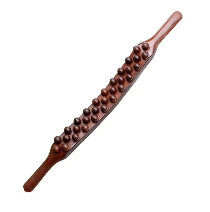 Bâton de Massage 31 perles en bois
