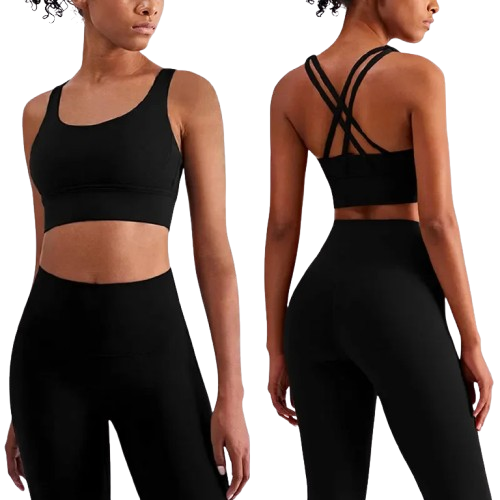 Prana - Tenues de Yoga complètes noir