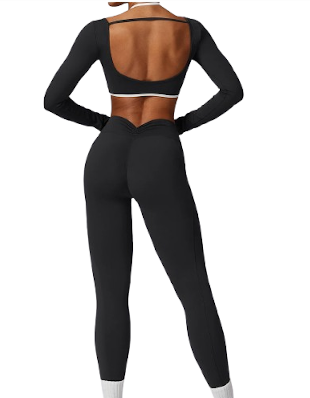 Yogia - Ensemble de Yoga manches longues black