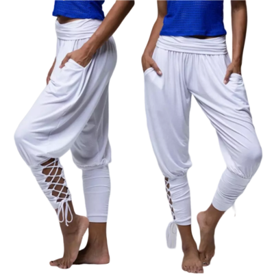 Pantalon de Yoga Lacets
