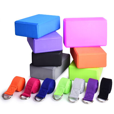 Ensemble-de-2-blocs-de-yoga-avec-sangle-en-OligFoam-pour-exercices-de-fitness-gymnastique-domicile