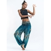 Bleu ciel - Pantalon de méditation en coton -  Hippie chic