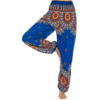 Leela - Harem boohoo chic yoga bleu électrique
