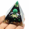 Orgonite pyramide Aventurine - Chance et Prospérité2