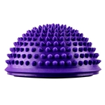 Ballon de yoga avec des picots - Entrainement ou Massage - 16 CM-violet