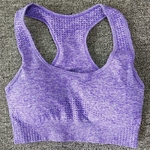 Brassière de Yoga - Sans couture - S au L - Violet