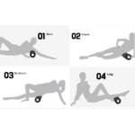 Exercices Rouleau de Yoga - En Mousse - Passion Yoga