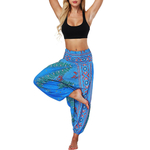 Sarouel Hindi de Méditation - Passion yoga - Bleu