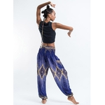 Violet - Pantalon de méditation en coton -  Hippie chic