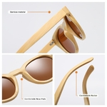 Détails bambou Lunettes de soleil - Tout Bambou