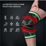 Genouillère rotulienne professionnelle - Anti-douleurs - yoga-fitness