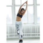 Passion Yoga Legging Arbre de vie - Blanc - S au XL