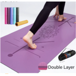 Tapis de yoga écologique - Aide au positionnement