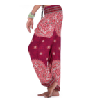 Pantalon de yoga rouge