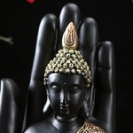 Statue-de-bouddha-tha-landais-en-r-sine-verte-Sculpture-faite-la-main-bouddhisme-Figurine-feng
